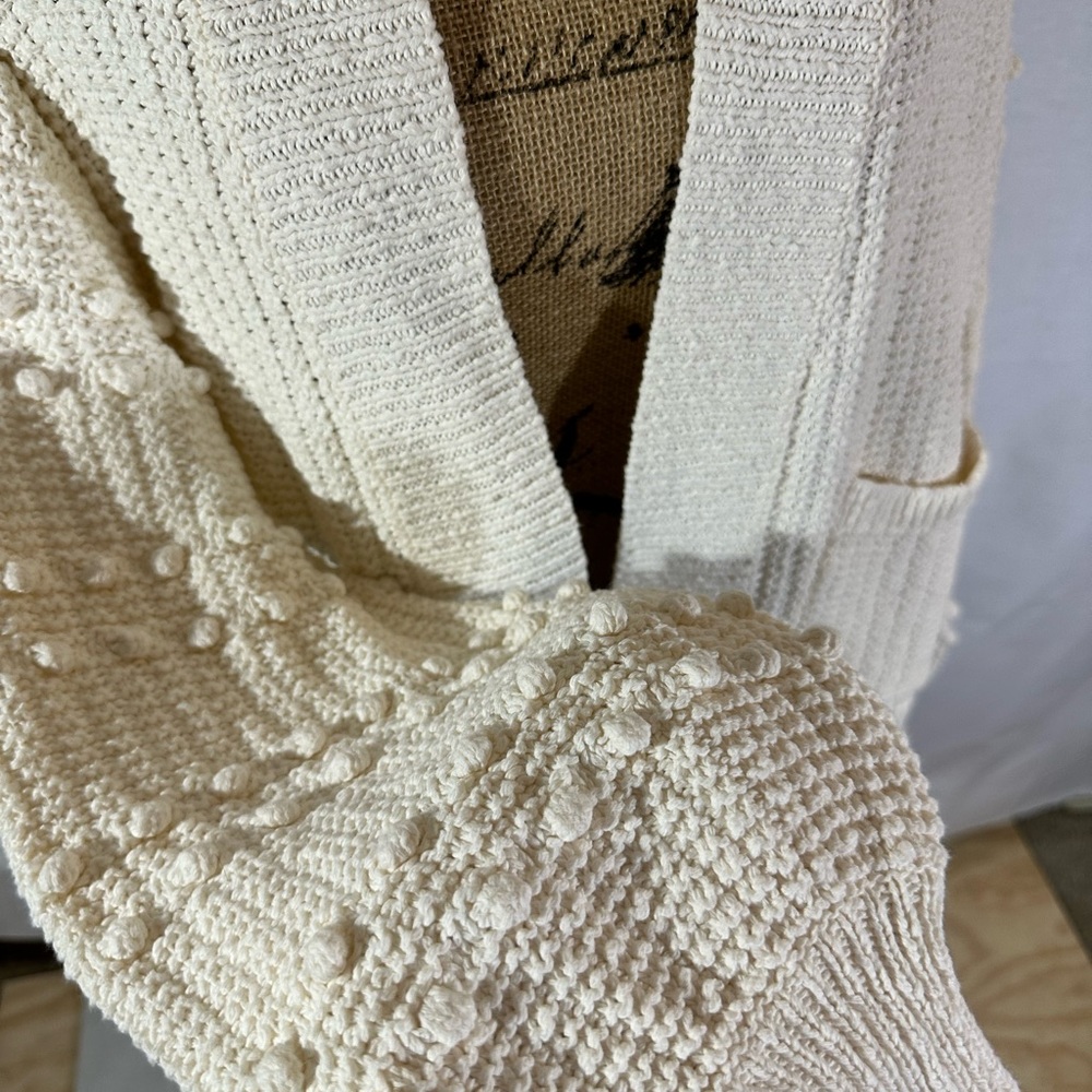 Madewell Cream Women's Cardigan Sweater - Picture 3 of 7